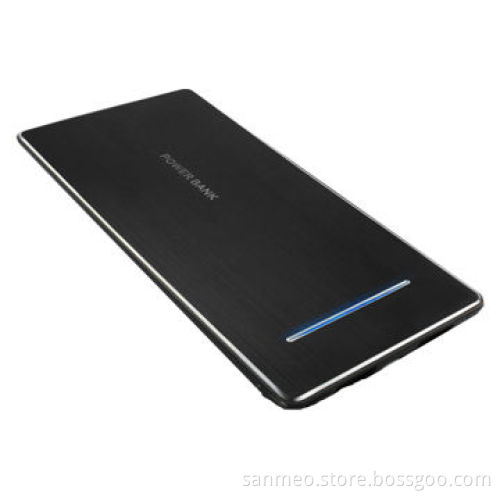 Thin 5,600mAh power bank for iPod, iPhone, mobile phones, MP3/MP4 players, digital cameras